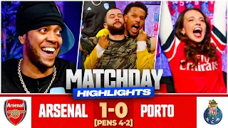 ARSENAL WIN ON PENALTIES! | Arsenal 1-0 Porto (Pens 4-2) | Highlights