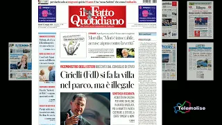 Rassegna stampa - Telemolise - 23/05/2024