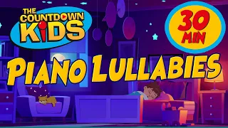 30 Minutes of Piano Lullabies - The Countdown Kids | Kids Songs & Nursery Rhymes