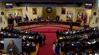 Sesión de Instalación de la Nueva Asamblea Legislativa