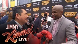 Guillermo at the Pacquiao/Mayweather Press Conference