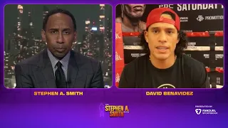 Stephen A. Smith interviews David Benavidez