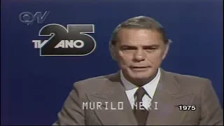 TV ANO 25 (1975) - inauguração da TV Tupi Rio