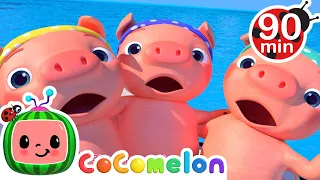 Three Little Pirate Pigs | Animals for Kids | Animal Cartoons | Funny Cartoons | Learn about Animals