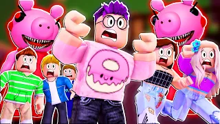 Can You Beat PIGGY With 100 PLAYERS!? (PIGGY DISTORTED MEMORY)