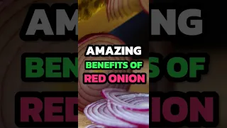 5 AMAZING HEALTH BENEFITS OF RED ONION #shorts