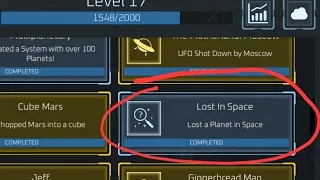 How to get the "Lost in Space" achievement on Solar Smash 2.1!