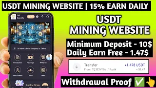 Owagigpt New Usdt Earning Site Usd Mining Site 2024 Best Investment Usdt Earning Website