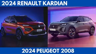 New 2024 Renault Kardian Vs. 2024 Peugeot 2008 is a subcompact SUV Comparison