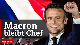 Frankreich: Macron gewinnt die Wahl 2022 - So sind die Reaktionen aus Deutschland | WDR aktuell