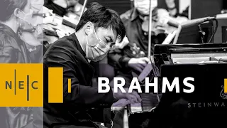 Brahms: Piano Concerto No. 1 in D minor | George Li, piano + NEC Philharmonia