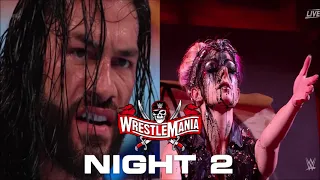 EDGE GETS SCREWED! BLISS TURNS ON THE FIEND??? WWE WRESTLEMANIA 37 NIGHT TWO REVIEW