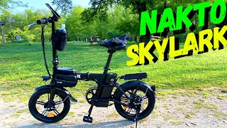 Nakto Skylark Ebike Trail Ride and Battery Test #ebike