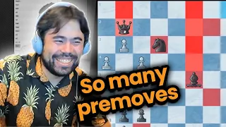 An obnoxious number of premoves