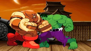 JUGGERNAUT vs HULK - High Level Awesome Fight!!!!