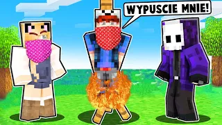 GANG INTRUZA PRÓBUJE SIĘ MNIE POZBYĆ w Minecraft | Vito i Bella