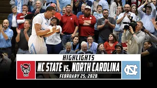 North Carolina State vs. North Carolina Basketball Highlights (2019-20) | Stadium