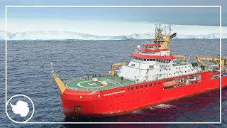 We went to the biggest iceberg in the world on RRS Sir David Attenborough | British Antarctic Survey