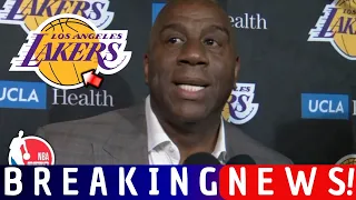 MY GOODNESS! LOOK WHAT MAGIC JOHNSON SAID ABOUT THE LAKERS! SHOCKED THE NBA! NEWS LAKERS!