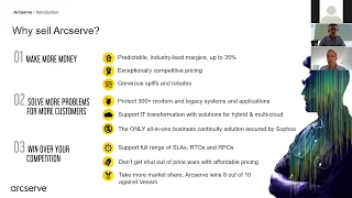 Meet the Arcserve Team webinar