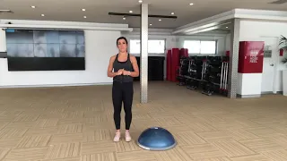 Bosu Low Plank