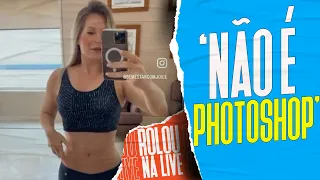 Joice mostra o corpo mais uma vez e fala de polêmica de photoshop | Galãs Feios