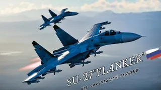 🇷🇺[Soviet] Su-27 "FLANKER": 10x💀guided Air-to-Air missiles | War Thunder Gameplay