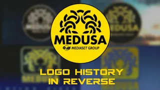 Medusa Film logo history in reverse