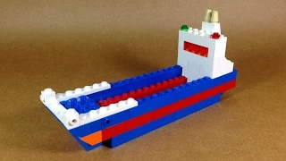 How To Make Lego CARGO SHIP  - 10664 LEGO® Bricks and More Creative Tower Tutorial