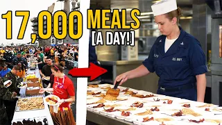 Here's How The US Navy Ensures There's Always Enough Food On Aircraft Carriers