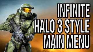 Halo Infinite x Halo 3 Menu Mashup