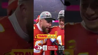 TRAVIS KELCE DIDN'T HOLD BACK 🗣️ #shorts
