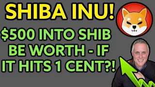 $500 INTO SHIBA INU COIN TODAY - COULD BE LIFE CHANGING AT .01!