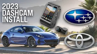 2023 BRZ GR86 - How To Install Dash Cam (Hardwire Install)