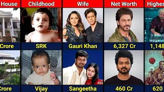 Comparison: Shah Rukh Khan VS Thalapathy Vijay