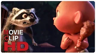 Jack Jack Vs Raccoon - Fight Scene | INCREDIBLES 2 (2018) Movie CLIP HD