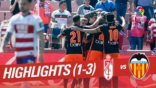 Highlights Granada CF vs Valencia CF (1-3)