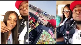 Davido & Chioma Arrives At Sierra Leone Airport In A Grand Style