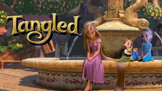 Rapunzel playing with the palace girls | Frozen 3 [Tangled Fanmade Scene]