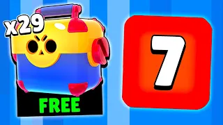 What 29 FREE Mega Boxes Gets You In Brawl Stars...