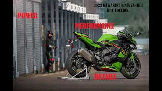 NEW 2023 KAWASAKI NINJA ZX-4RR KRT EDITION  |POWER | PERFORMANCE | DETAILS