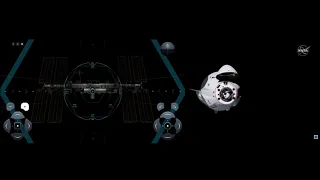 SpaceX Crew Dragon Demo 2 Docking with Interstellar music