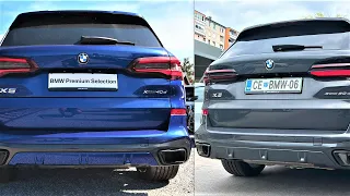 New Bmw X5 Facelift 2024 vs 2023 Bmw X5 - REVS and Exhaust sound comparison