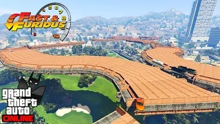 GTA V Online: Velozes e Furiosos #107: RAMPAS QUE FAZ PERDER AMIZADES