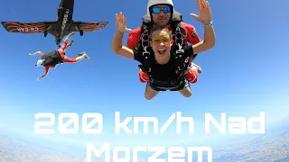 I jumped out of the airplane|SKYDIVING