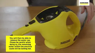 Karcher SC1 Steam Cleaner - Refill The Tank