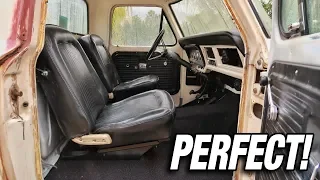 F100's Interior Get's Final Touches!