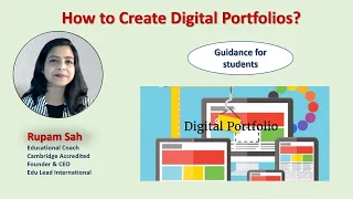 Creating Digital Portfolio - guidance for Students