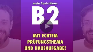 Deutsch B2 | Thema: Macht Fast Food süchtig? (Echtes Prüfungsthema, Leak: 22. Oktober 2021)