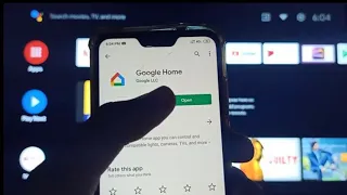 How to connect mobile phone to TV with Google home app screen mirroring